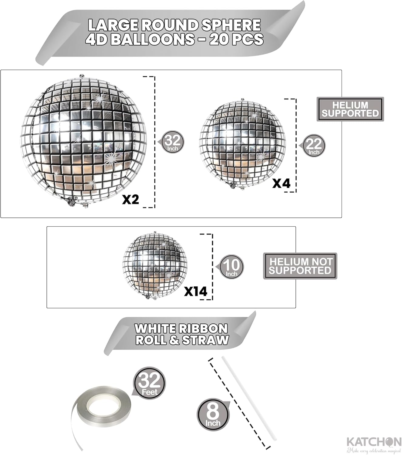 Disco Ball Decorations Beyond the Ball: Balloons, Mini Sets, and Novelty Shapes Compared